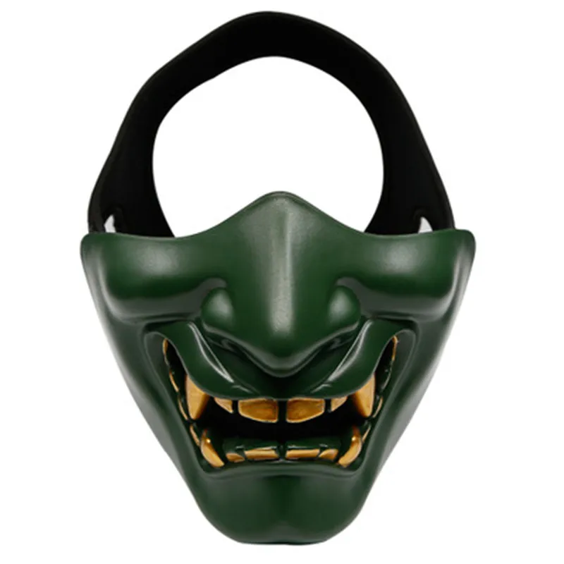 

Gothic Punk Adults Halloween Mask Cosplay Costume Scary Steampunk Face Mask Party