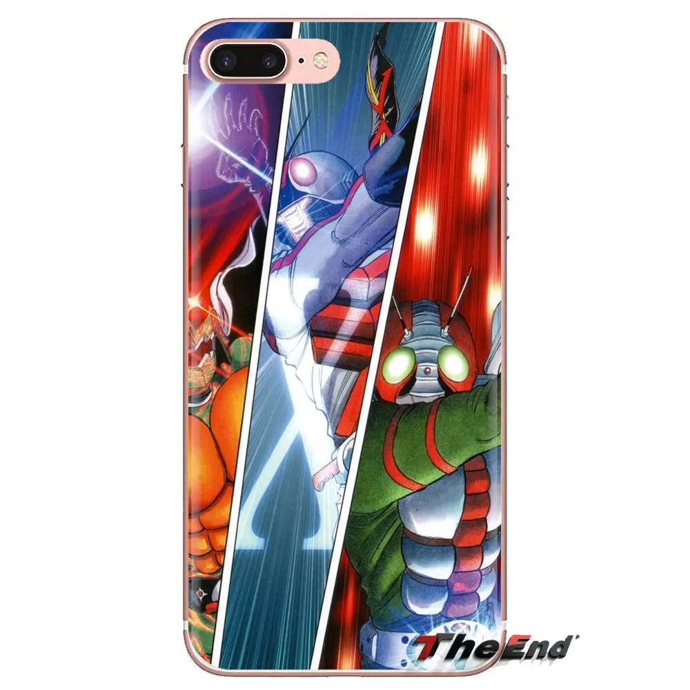 Все прозрачные мягкие чехлы Kamen Rider для Xiao mi 6 A1 Max x 2 5X 6X Red Note 5 5A 4X 4A A4 4 3 Plus Pro |