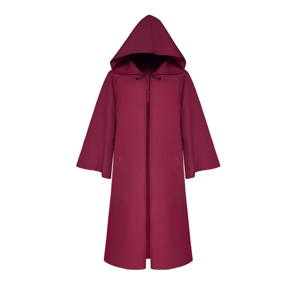 Накидка вампира ведьмы с капюшоном для взрослых и детей маскарадный плащ