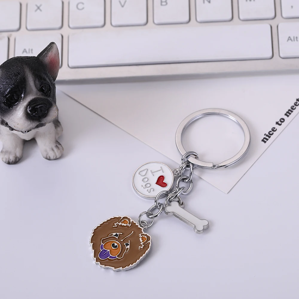 2020 Новые популярные металлу ПЭТ брелок подвеска любимого питомца в виде кошек и
