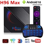 Приставка Смарт-ТВ H96 Max H616, Android 10, поддержка 6K, 3D Youtube, Google Play, 4 Гб, 32 ГБ64 ГБ, медиаплеер 2021