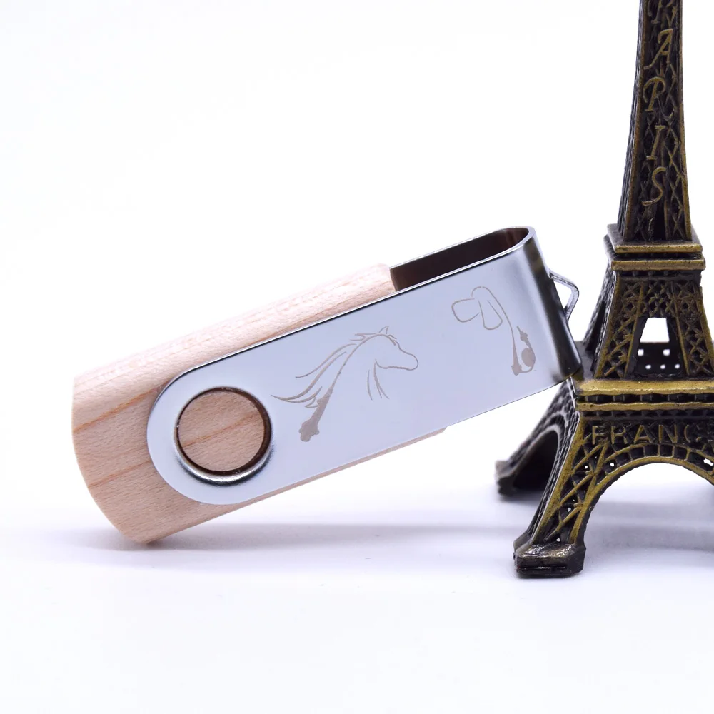 USB флеш накопитель с металлическим вращающимся зажимом 8 ГБ 16 32 64 128 ГБ|USB