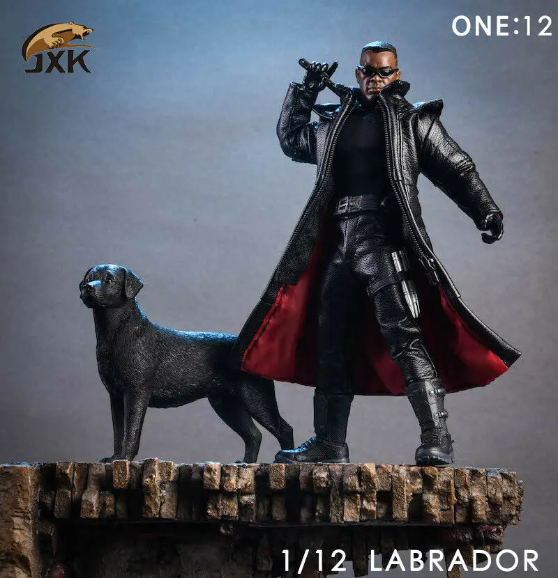 Модель животного JXK JXK014/JXK015 1/12 немецкая овчарка и Лабрадор игрушка для собак F 6 ''фигурка
