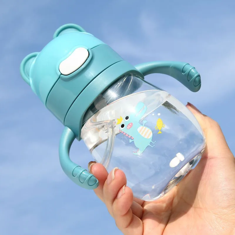 270 мл кружка непроливайка с ремешком для детских бутылочек пить воду Герметичная