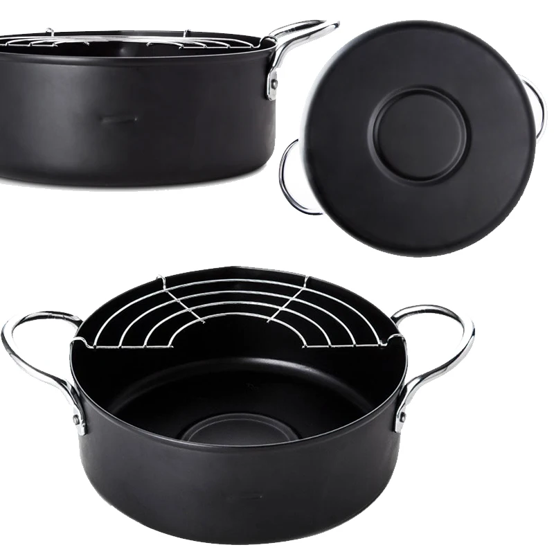 Кухня Pro фритюрница Бытовая плита для готовки горшки жареные пищевого масла