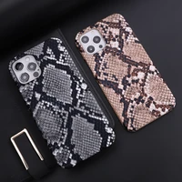 pink snake skin texture leather phone cover for iphone 11 12 13 pro max mini 7 8 plus x xr xs luxury shockproof back case coque