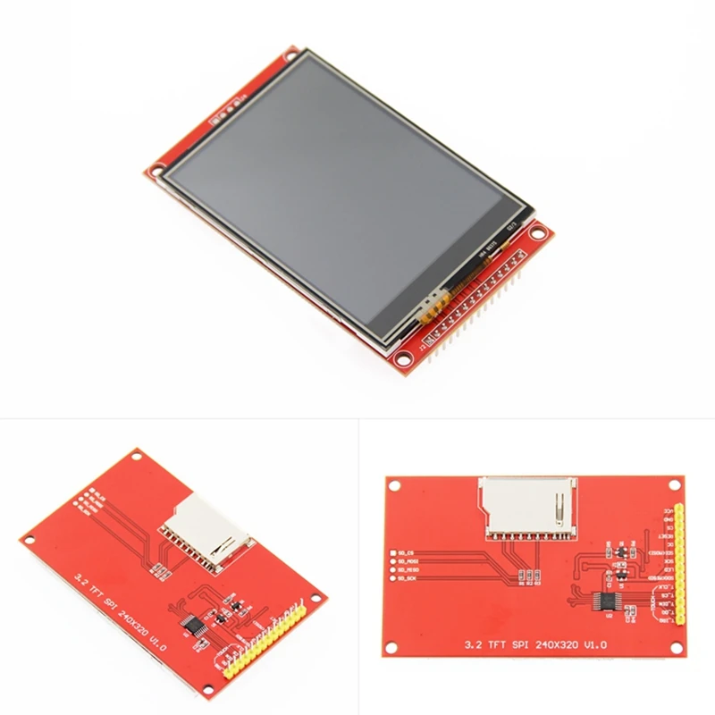 3 2 дюймов 320x240 MCU SPI серийный TFT ЖК-модуль дисплей экран с пресс-панелью встроенный