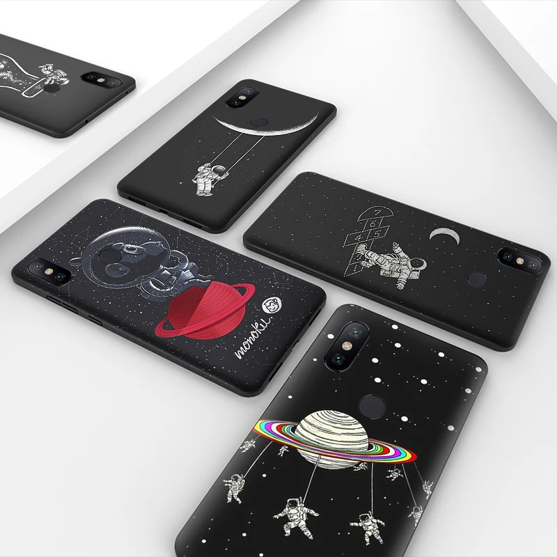 

Case For Huawei Honor 9X 9A 9S 9C Cases Starry Painted Black Phone Cover for Huawei P40 Lite E P30 P50 Pro Covers Honor9X 9 A S