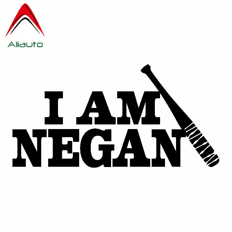 Стильная Виниловая наклейка для автомобиля Aliauto Fashion I Am Negan декоративная