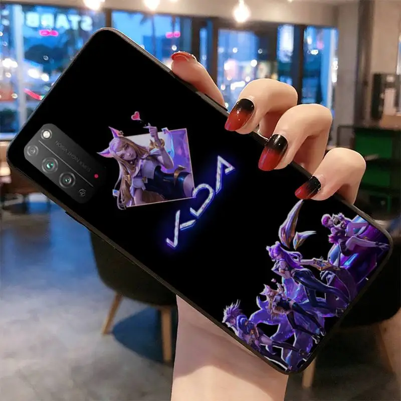 HOTCASHOP Legends kda kaisa Ahri akali Phone Case for Huawei Honor 30 20 10 9 8 8x 8c v30 Lite view 7A pro |
