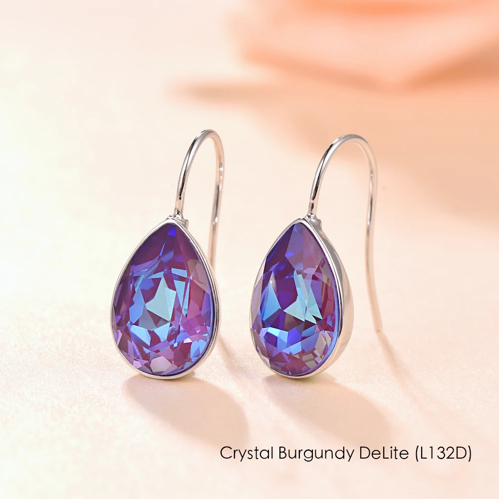 Серьги-подвески с кристаллами Сваровски для женщин модная новинка элегантные