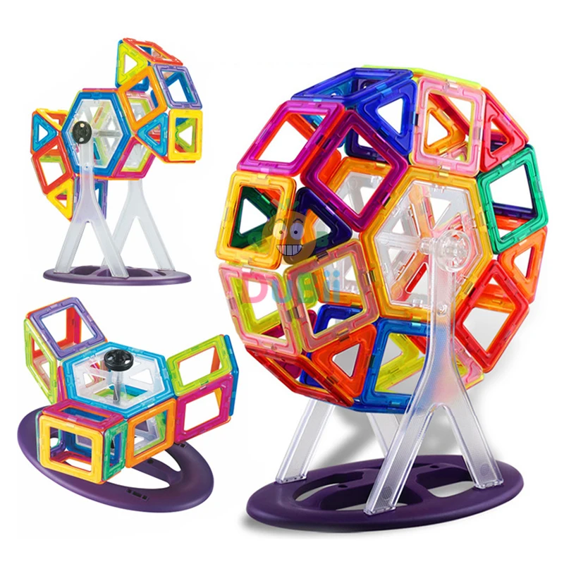 Big Size Magnetic Designer Magnet Building Blocks Accessories Educational Constructor Toys for Children | Игрушки и хобби