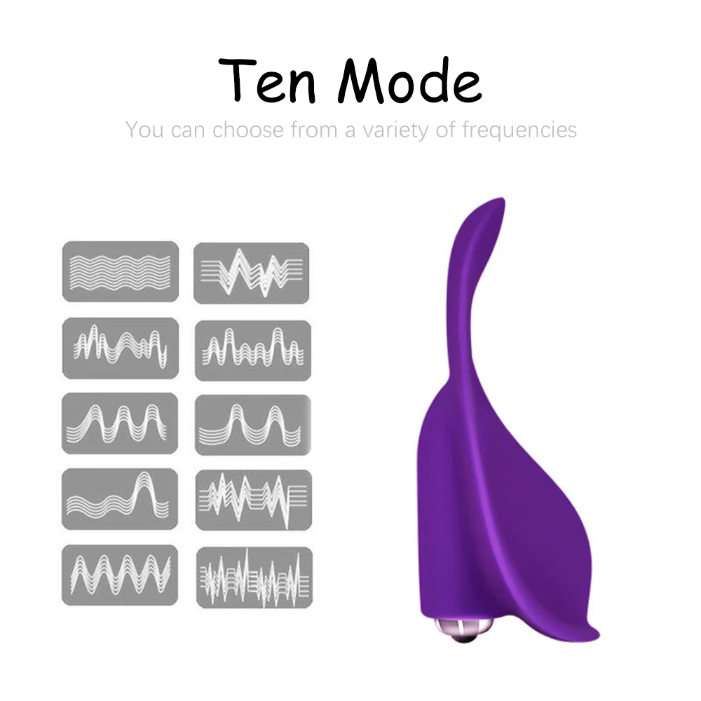 Силиконовый вибратор 10 режимов вагинальный стимулятор точки G секс товары для