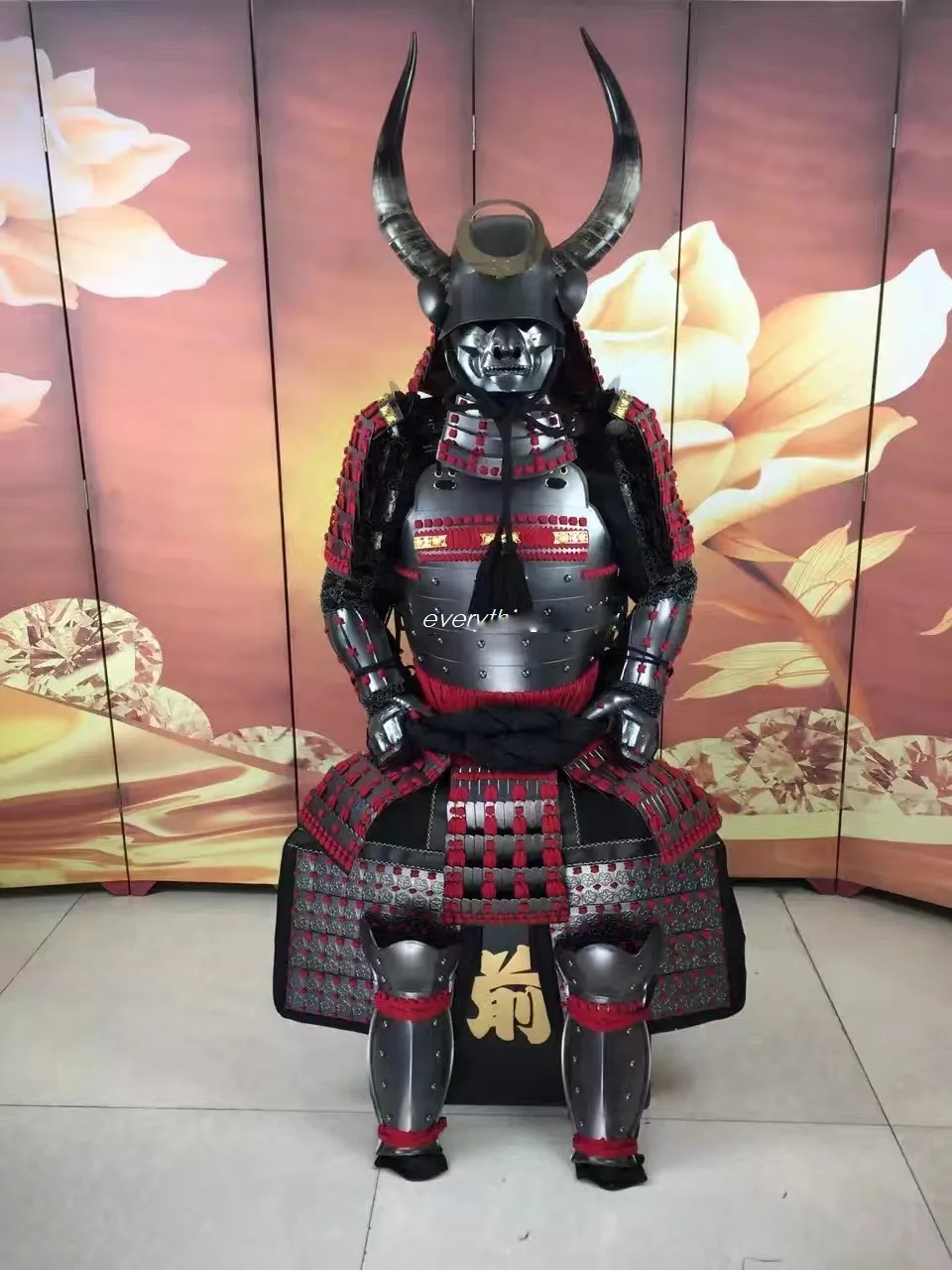 Verkaufen Premium Japanischen Samurai Rüstungen Echt Rüstungen Wearable Cosplay Kostüm
