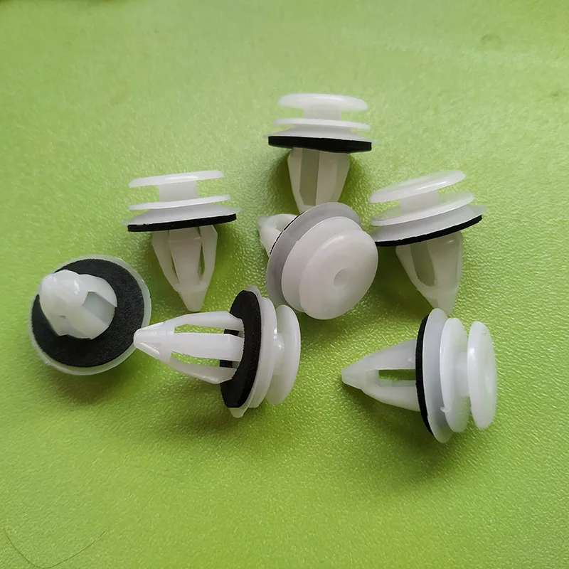 

20 штук Пластик заклепки клип для BMW E46 E53 E90 E91 E70 E71 E83 двери автомобиля Панель авто отделка крепежных деталей Панель пуш-ап фиксатор 51418224768