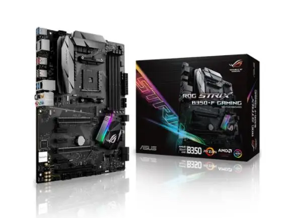 Kaufen Neue ASUS ROG STRIX B350-F GAMING Motherboard Buchse AM4 DDR4 USB3.0 SATA3 64GB Desktop Motherboard Kostenloser Versand