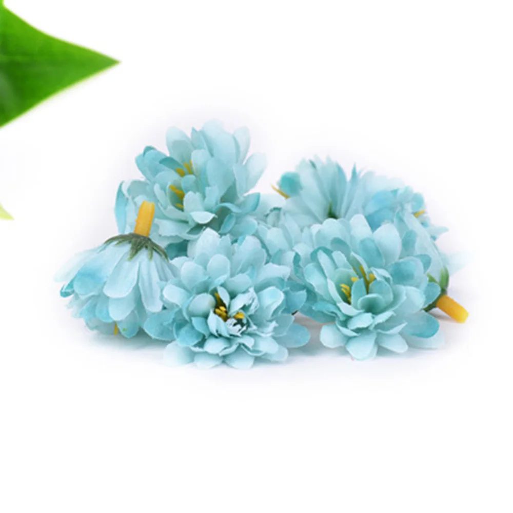 

20 Pieces Fake Carnation Wedding Flower Head Christmas Scrapbooking Home Decor Bridal Accessories Clearance Artificial Flowers