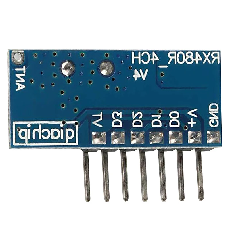 Беспроводной пульт дистанционного управления 433 МГц 4CH RF релейный 1527 модуль