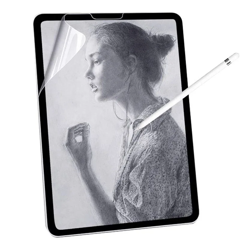 

Защитная пленка для экрана в виде бумаги, матовая ПЭТ-картина для Apple iPad 9,7 Air 2 3 4 10,5 10,9 2020 Pro 11 10,2 7-го 8-го поколения