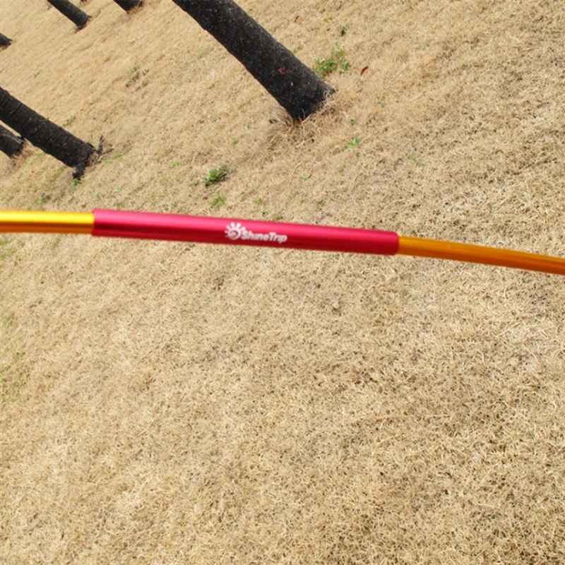 4 шт./упак. алюминиевая стойка для палатки фотоэлемент с одинарной регулировкой