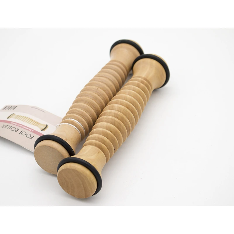 Моделирующий ролик для ног балетка релаксатор давления Массивный деревянный