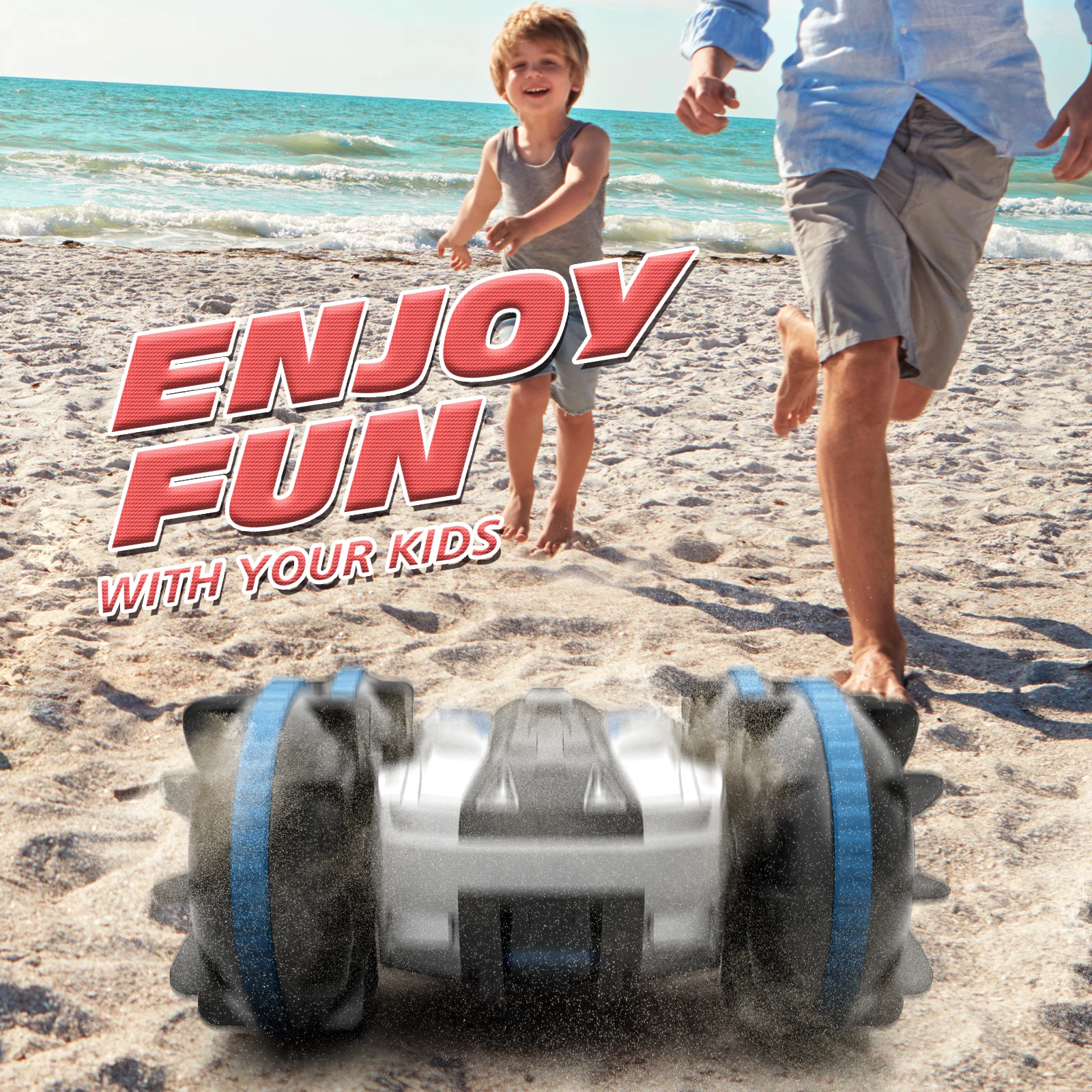 sinovan water land 2 в 1 автомобиль с дистанци