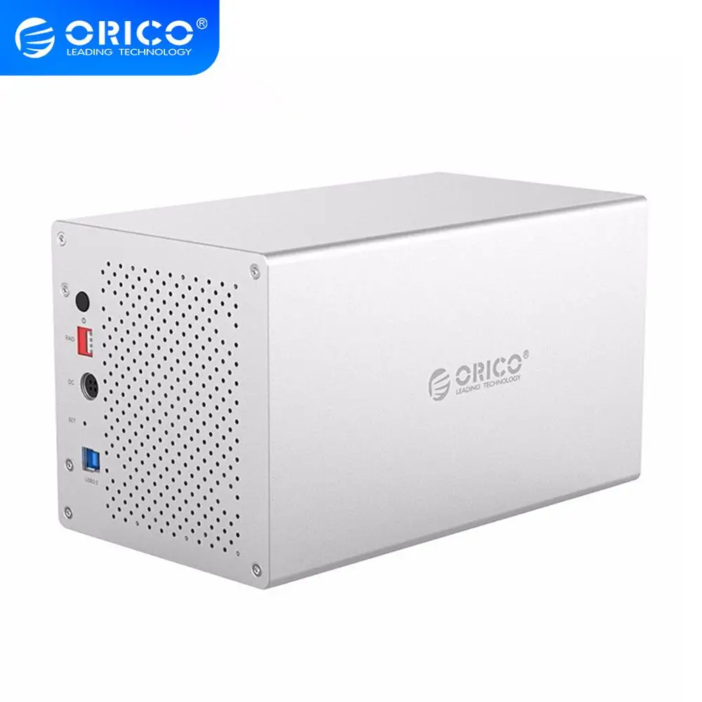 Док-станция ORICO WS Series 3 5 дюйма 4 отсека USB3.0 на SATA чехол для RAID HDD алюминиевая