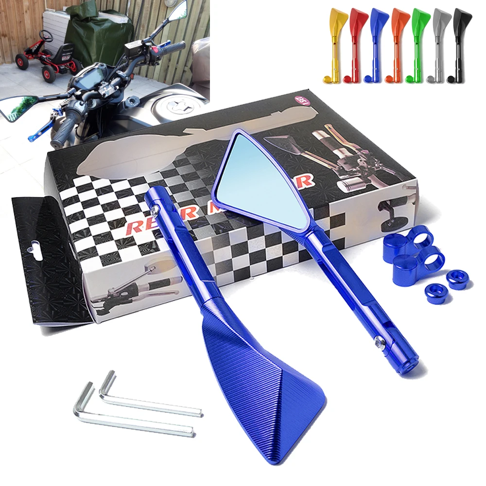 Алюминиевое зеркало заднего вида с ЧПУ для мотоцикла аксессуары модификации