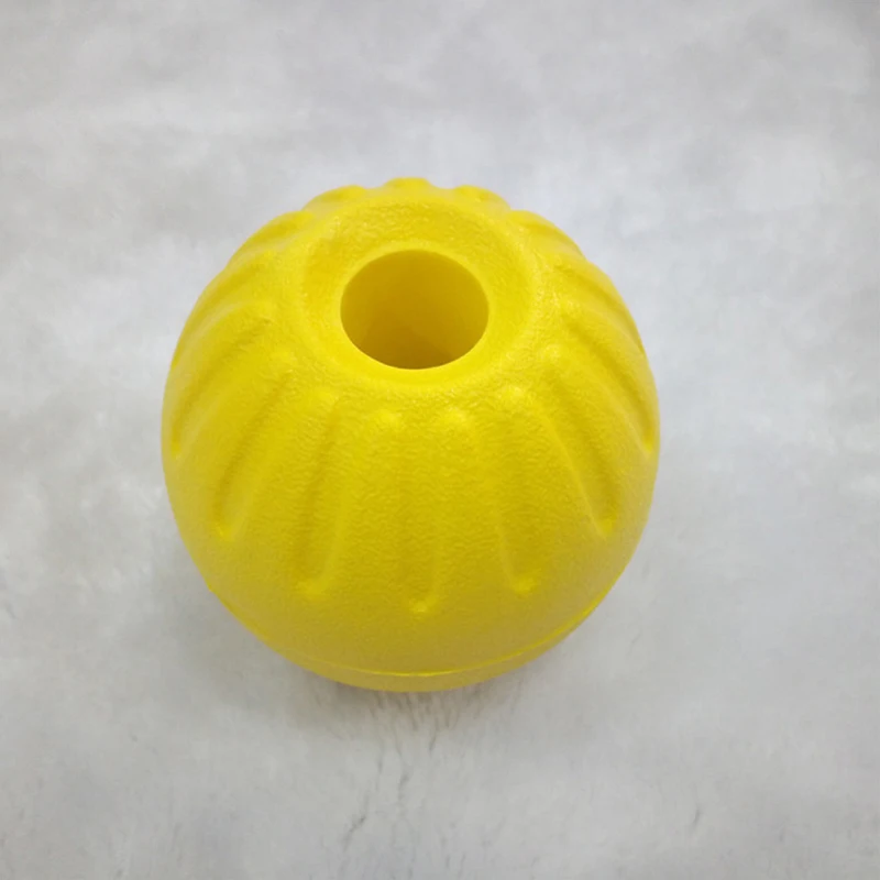 Зубы нерушимая укуса резиновый щенок Забавный тренировочный мяч жевательные