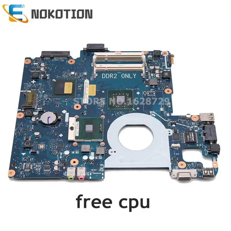 

NOKOTION BA92-05467A BA92-05467B For Samsung R510 NP-R510 Laptop Motherboard DDR2 Only Free CPU