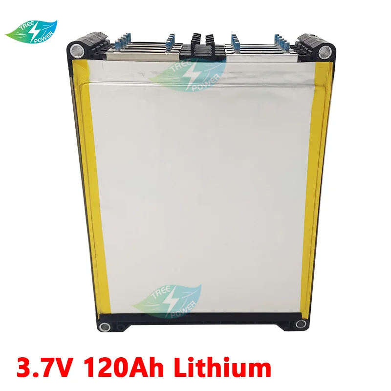 13 шт. 3 7 v 120Ah батарея в солнечных батарей полимер литий ионная аккумуляторная для