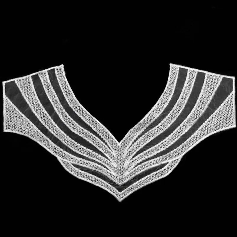 Элегантное Белое черное платье аппликация сетчатая ткань блузка аксессуары для