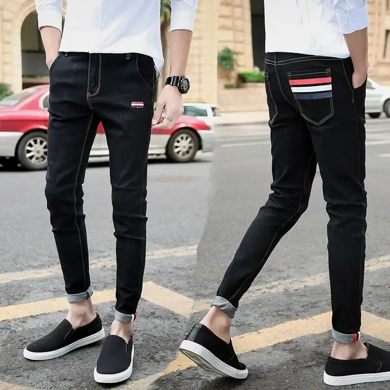 Мужские эластичные рваные обтягивающие байкерские джинсы весна лето 2019 хип хоп высокого качества