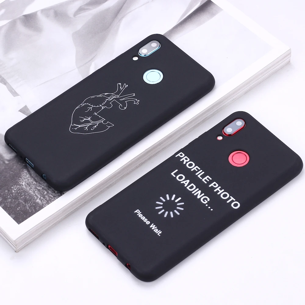 

For Xiaomi Mi Redmi Note 5 6 7 8 9 10 lite Pro Plus Heart Love Power Cable Silicone Phone Case Cover Capa Fundas
