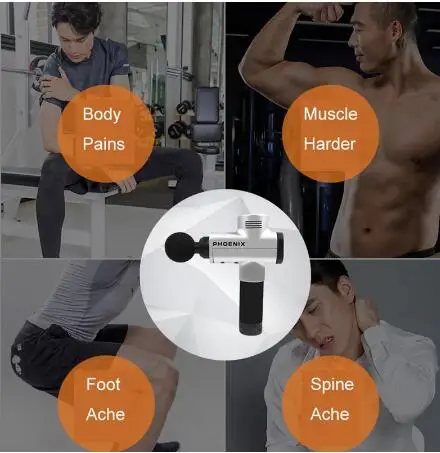 

Muscle relaxation instrument Theragun deep electronic therapy body / muscle massage gun / Fascial gun massager