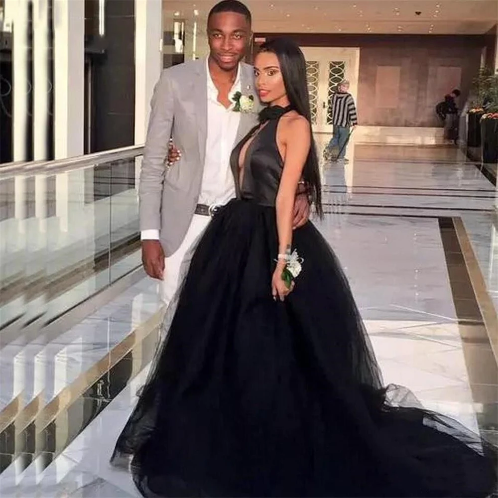 

Африканские свадебные платья для женщин Дашики с V-образным вырезом пикантное женское платье Boubou без рукавов черные кружевные платья вечер...