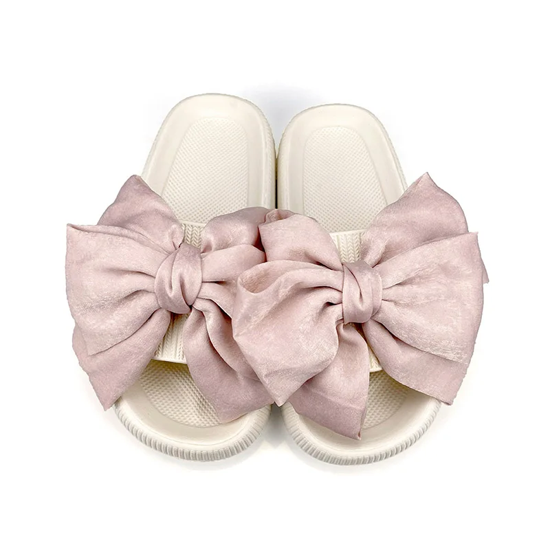 

Fairy Style Home Slippers Women 2021 Summer Fashion Trendy Platform Sandals Big Sweet Butterfly-knot Slipper Casual Flip Flops