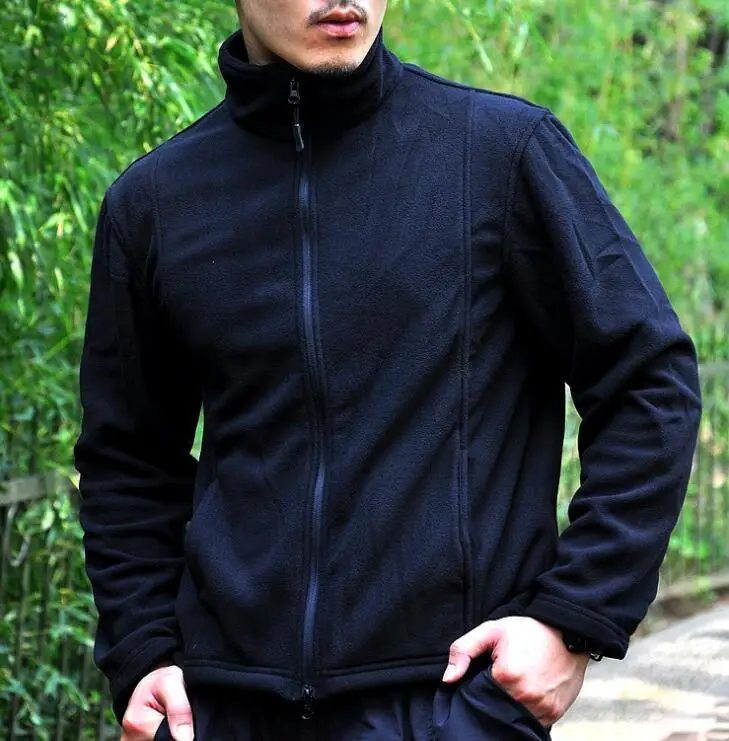 Мужские походные куртки пальто Военная Тактическая флисовая куртка Мужская