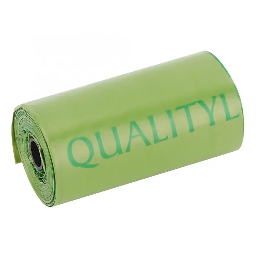 8 рулонов/120 шт. зеленые пластиковые пакеты для мусора | Дом и сад