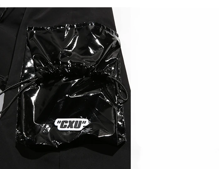 Oufisun для мужчин в стиле хип-хоп с несколькими карманами жгут свободные