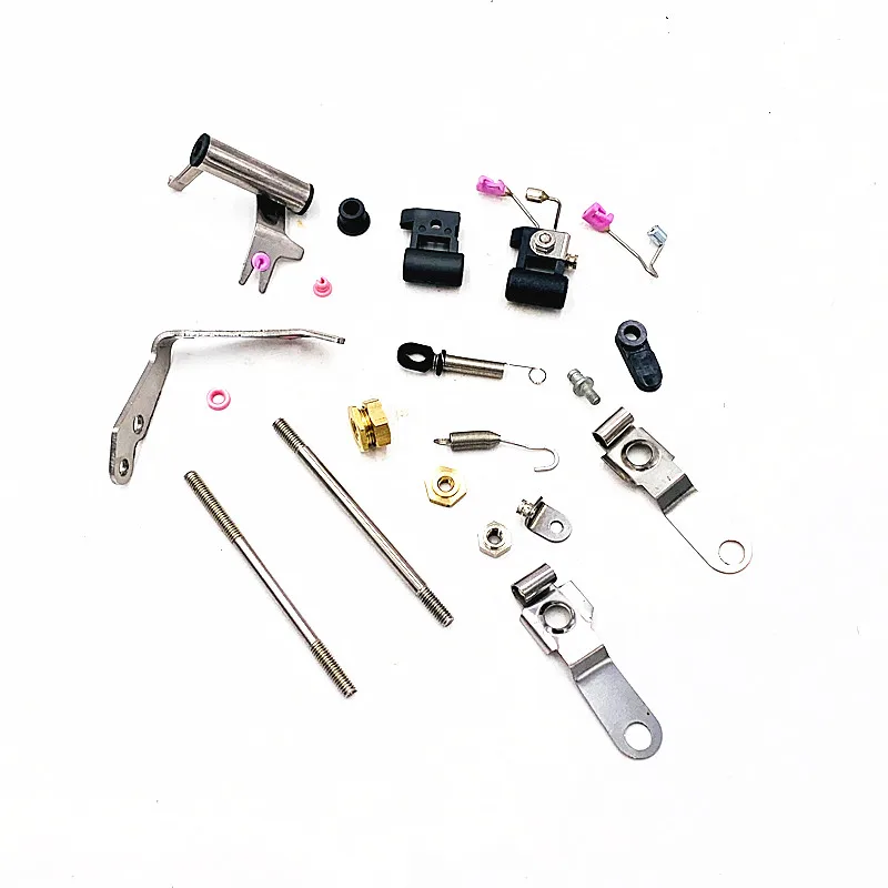 

air jet loom weaving machine high quality twisted edge lug set Lug frame parts spring bolts tension rocker arm