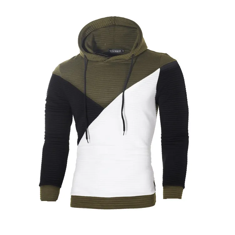 

MRMT 2021 Men Sweatshirt Hoodies Europe Size Joint Contrast Color Pullover Amygreen Mens Hoodie Man Hoody For Male