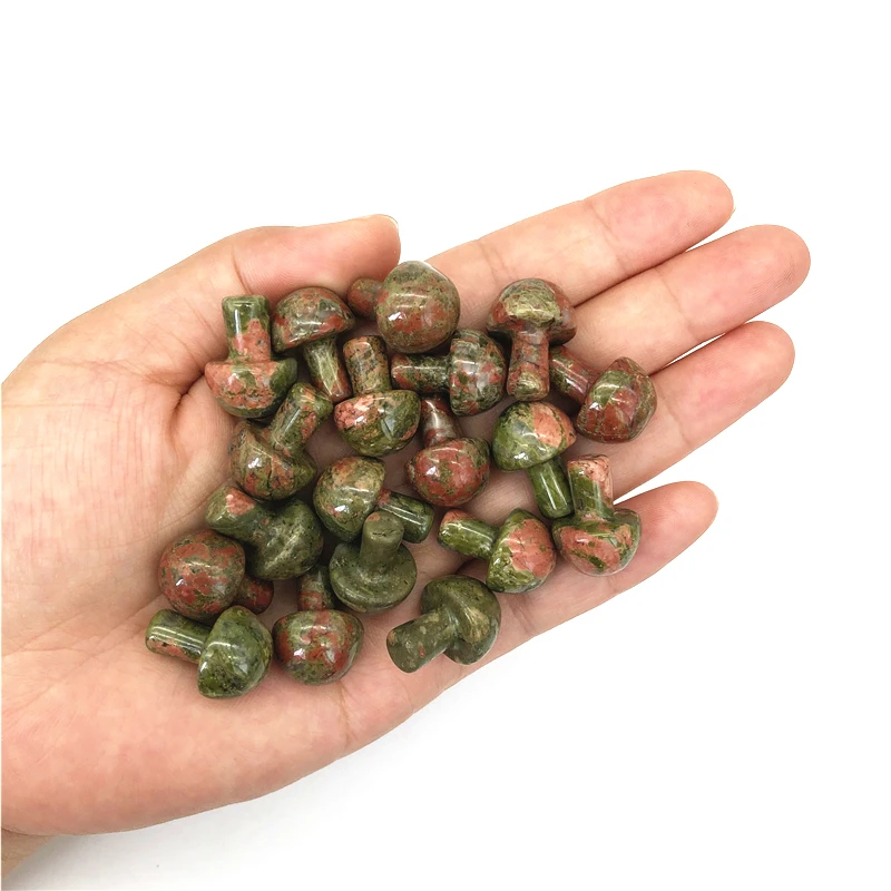 1 шт. мини натуральный Лазурит родонит аметист гриб кварцевый кристалл ручная