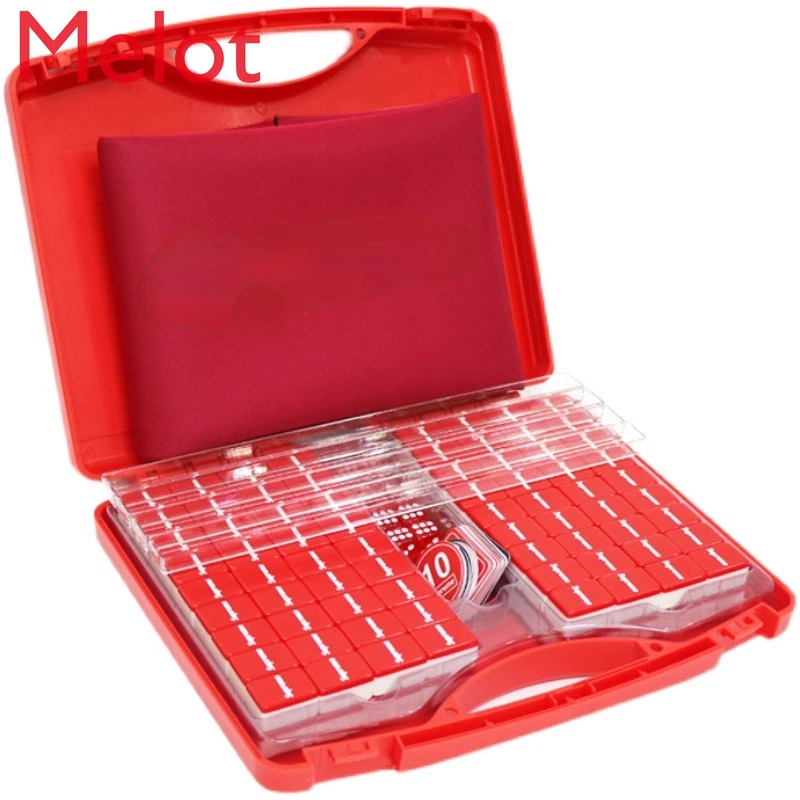 

Дорожный портативный милый мультяшный мини-маджонг, домашнее общежитие, Ручная Рука, маленький и средний мини-Маджонг