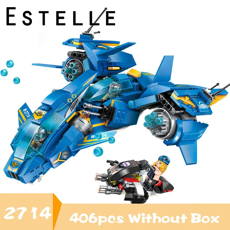 Enlighten строительный блок высокотехнологичная Эра Garma Mecha Man 7 фигурок 1351 шт Развивающие технические Кирпичи Игрушка для мальчика Giftegoings - Цвет: 2714
