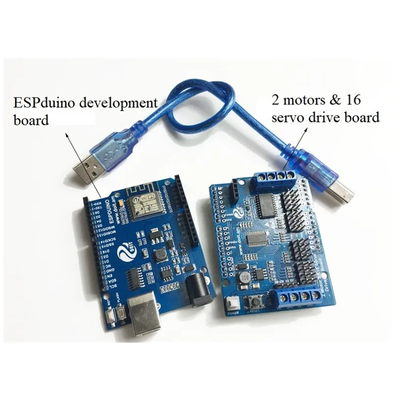 Комплект разработки для Arduino поддержка WiFi + плата ESPduino драйвера двигателя