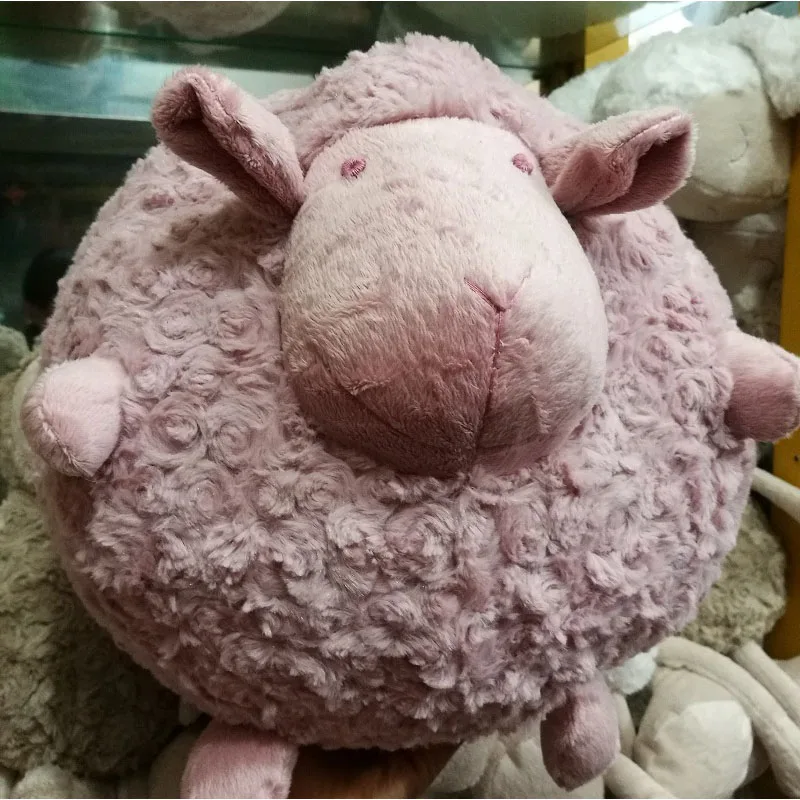

30CM Lovely Cartoon Spherical Sheep Plush Doll Toy Sheep Soft Stuffed Animal Pillow Plush Toys Birthday Gifts for Kids Children