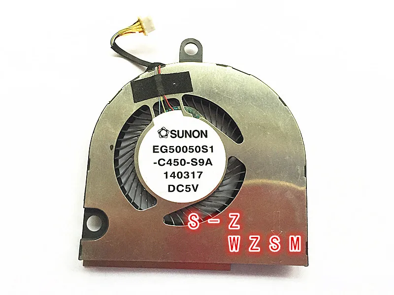 WZSM новый оригинальный вентилятор процессора для DELL E5550 ноутбук вентилятор охлаждения процессора кулер EG50050S1-C450-S9A DC28000EGS0 DP/N 4Y9H9 04Y9H9 KDB0705H
