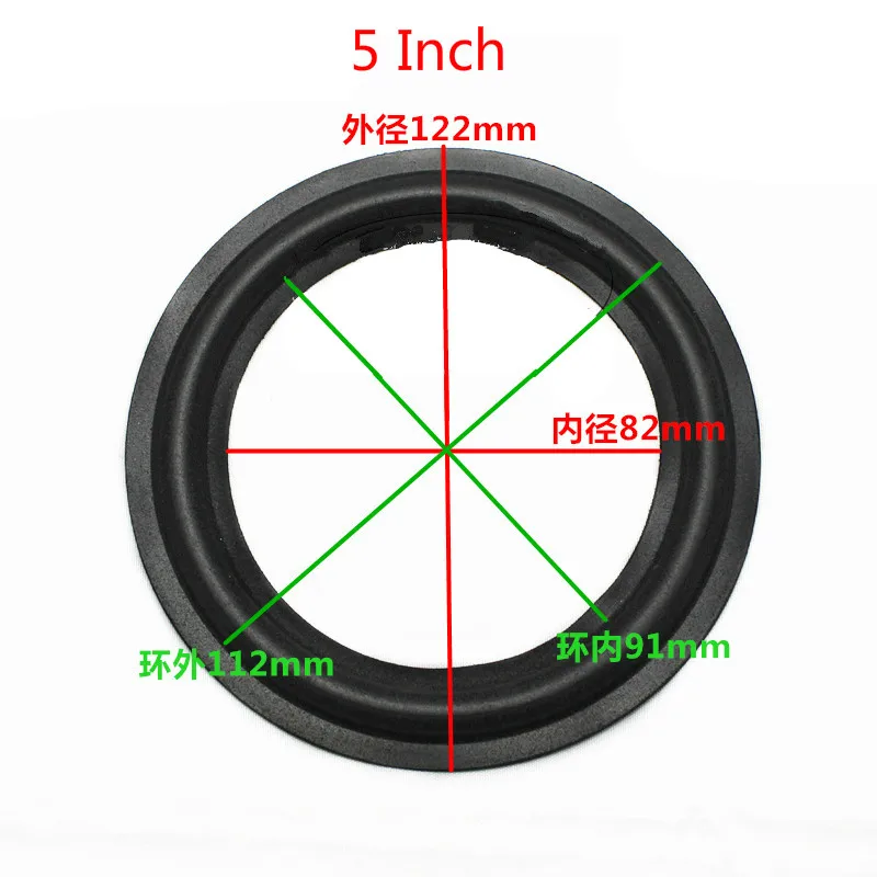 4 inch Speaker Foam Ring Repair Parts Surround For 5 6.5 8 10 Woofer Car Home Audio Diy On Sale | Электроника