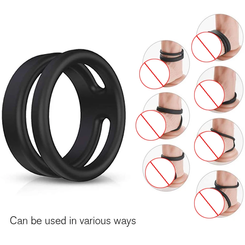 4 шт. Кольца для пениса силиконовое кольцо мужчин задержка дольше мощнее эрекция
